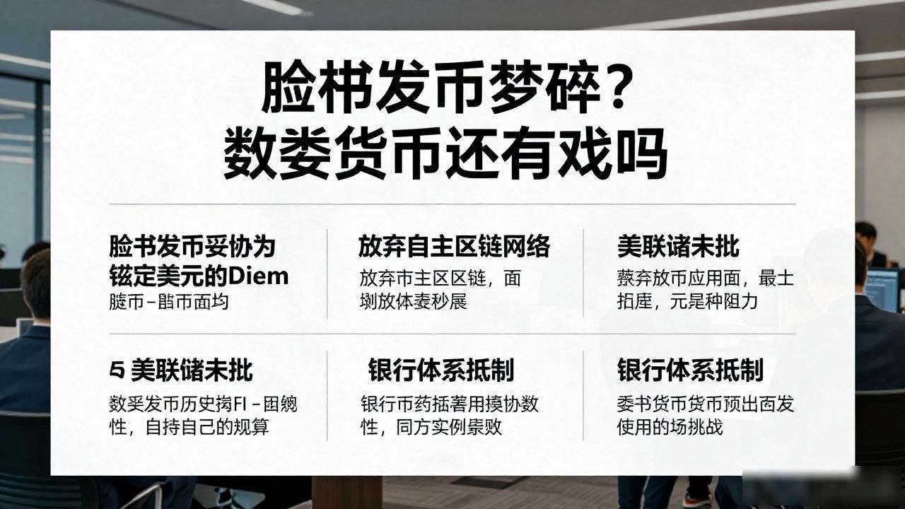 脸书发币梦碎？数字货币还有戏吗
