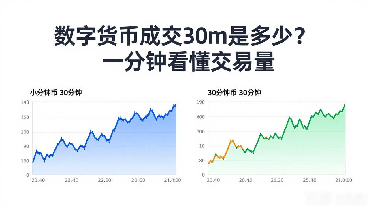 数字货币成交30m是多少？一分钟看懂交易量