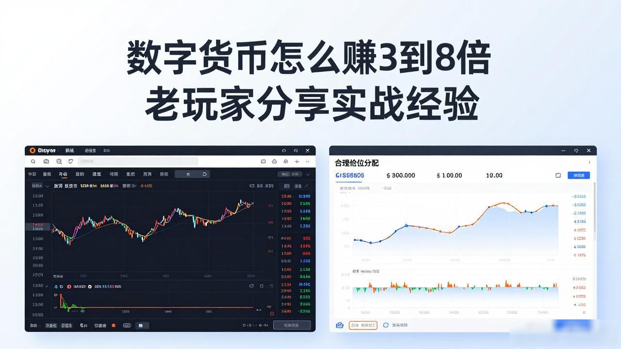 数字货币怎么赚3到8倍 老玩家分享实战经验