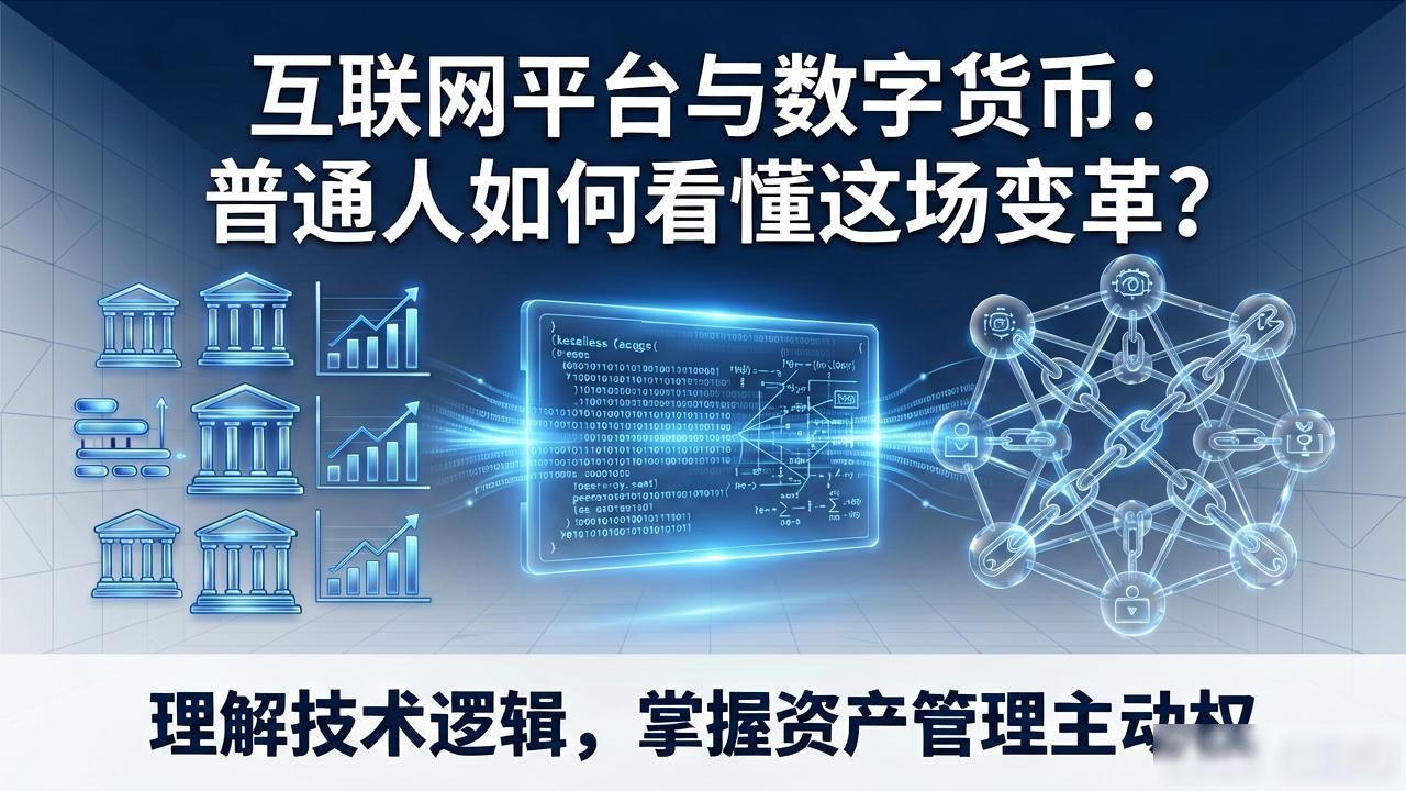 互联网平台与数字货币：普通人如何看懂这场变革？