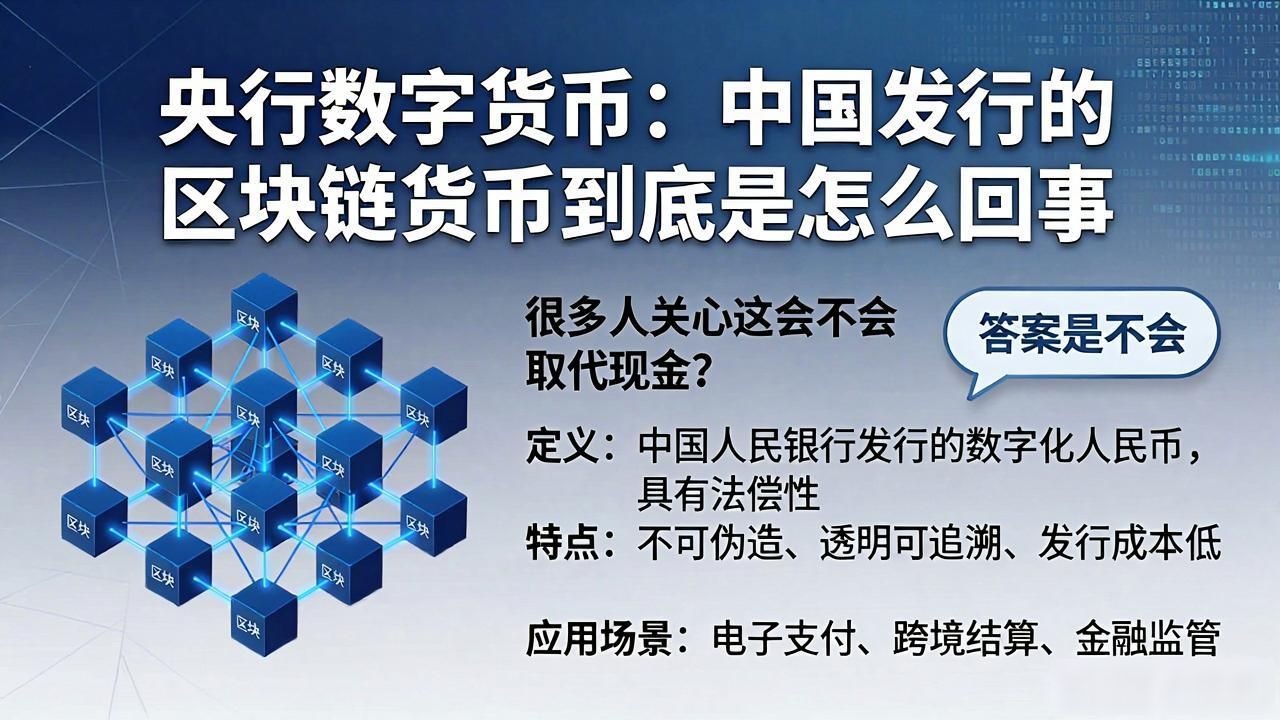 央行数字货币：中国发行的区块链货币到底是怎么回事