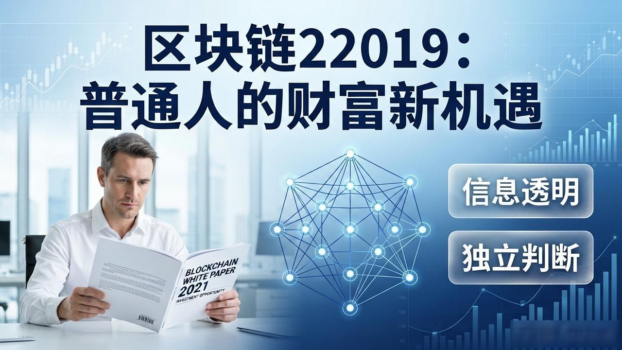 区块链22019：普通人的财富新机遇