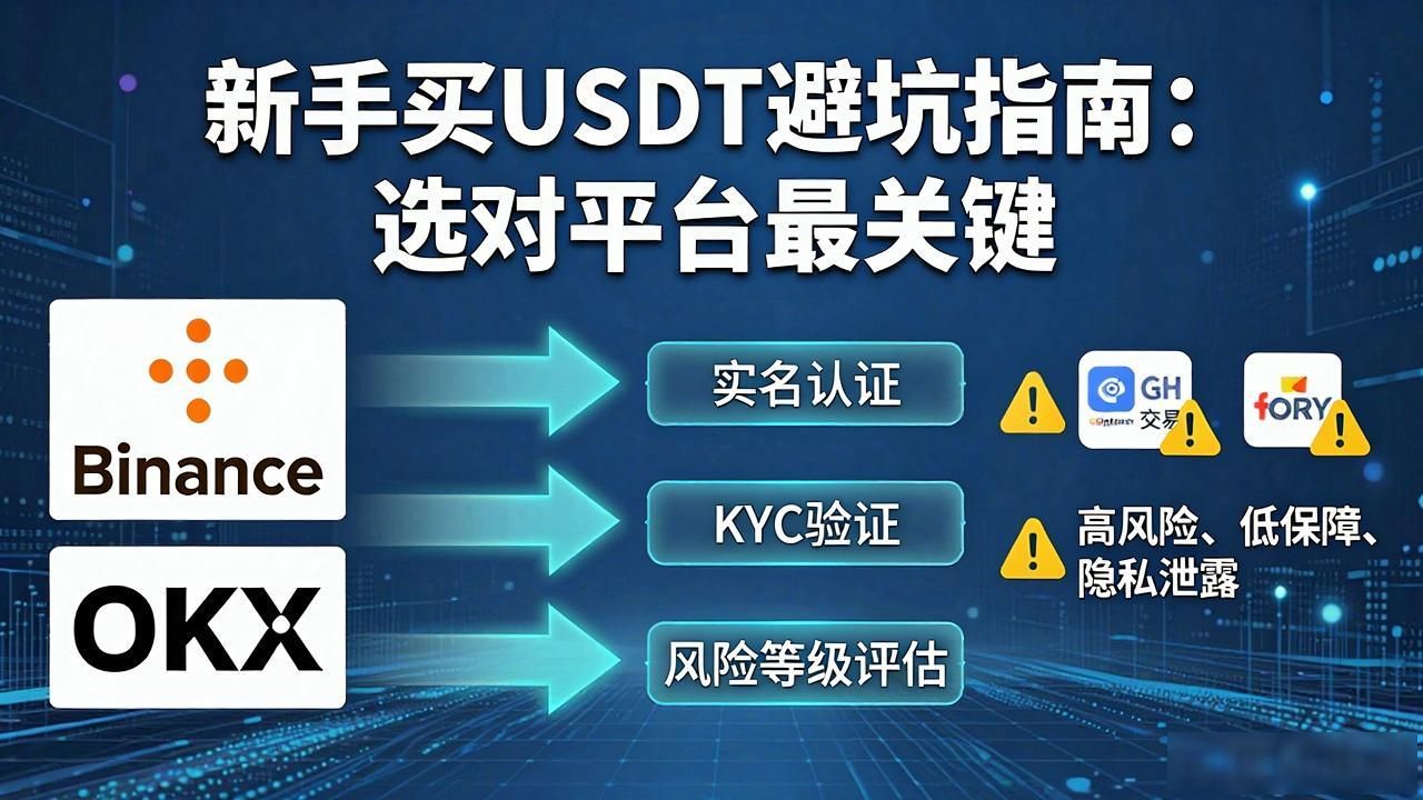 新手买USDT避坑指南：选对平台最关键