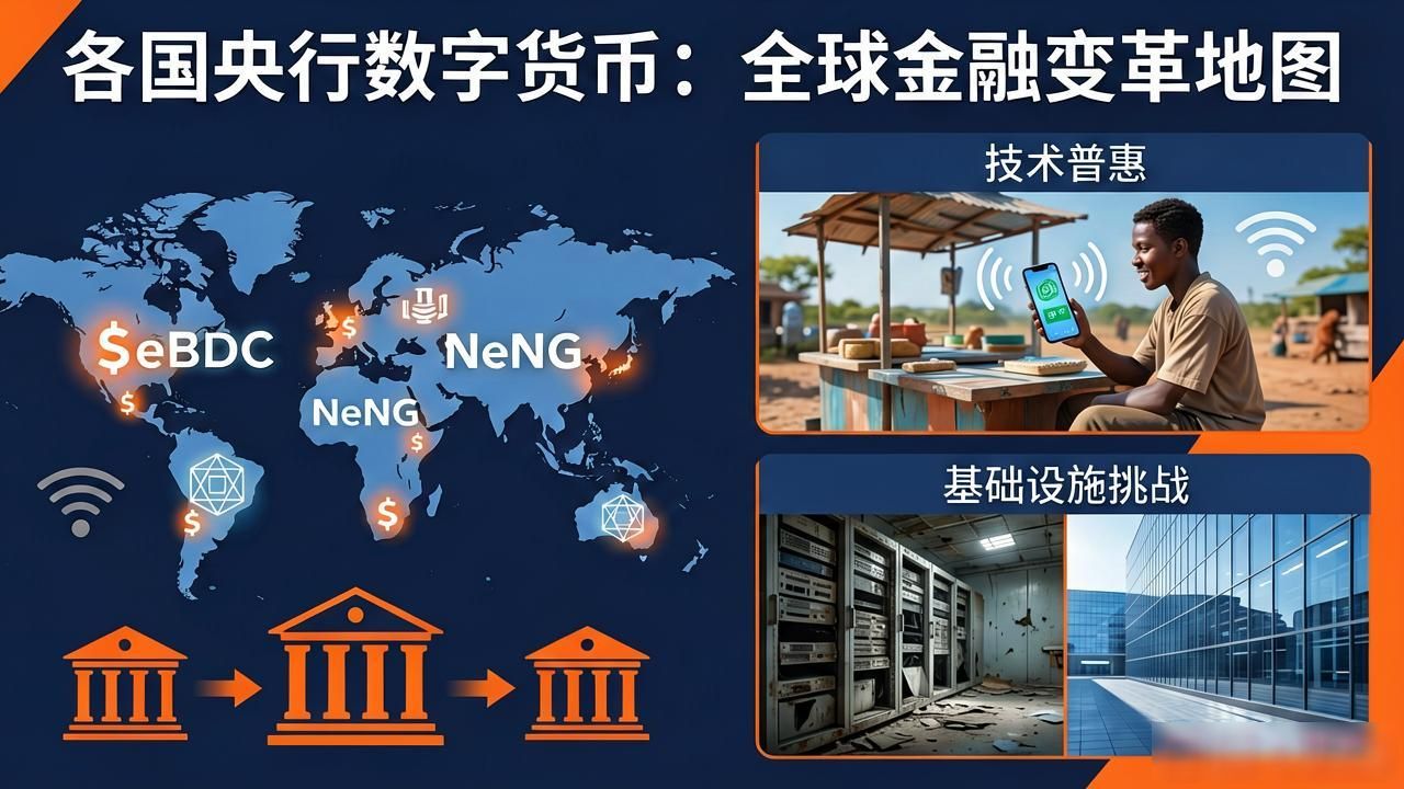 各国央行数字货币：全球金融变革地图