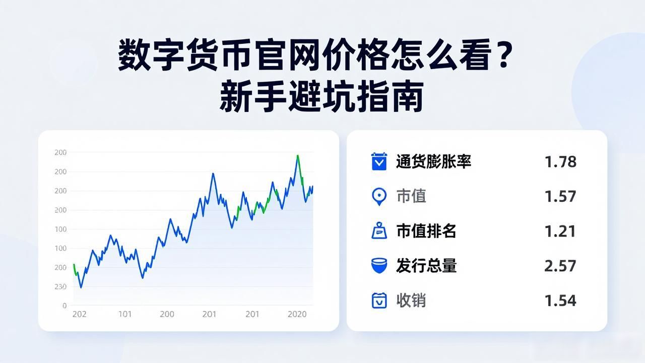 数字货币官网价格怎么看？新手避坑指南