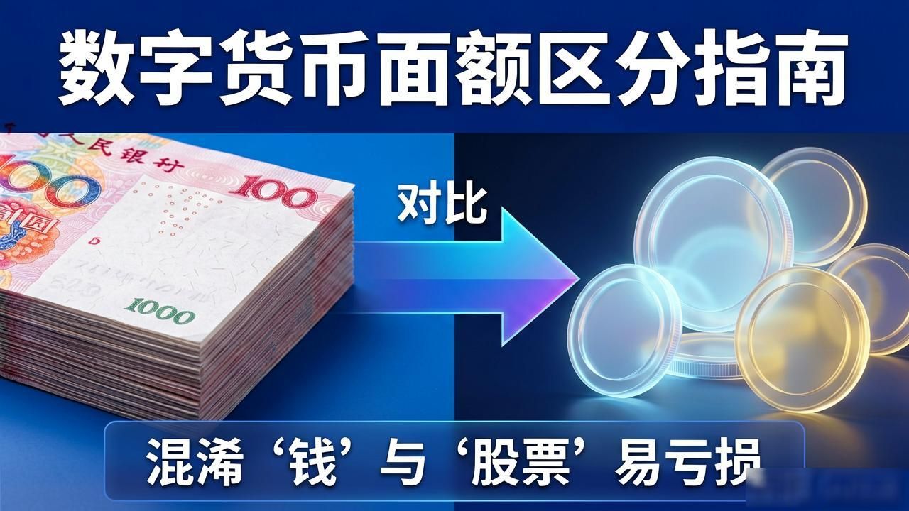 数字货币到底有没有面额？看懂这几点不踩坑