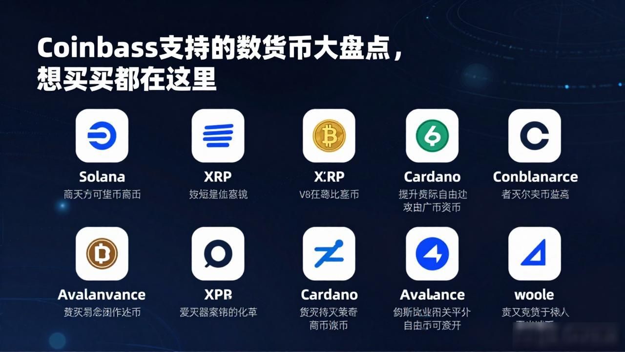 Coinbase支持的数字货币大盘点，想买的都在这里