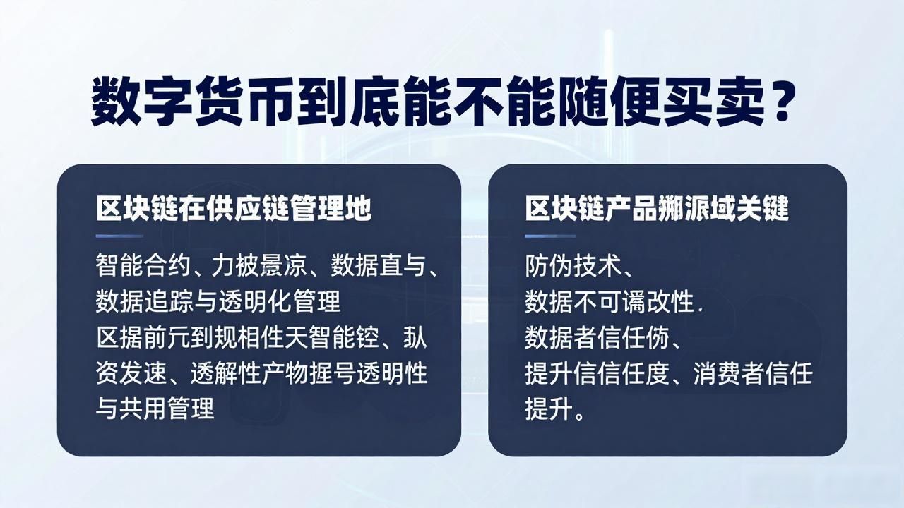 数字货币到底能不能随便买卖？