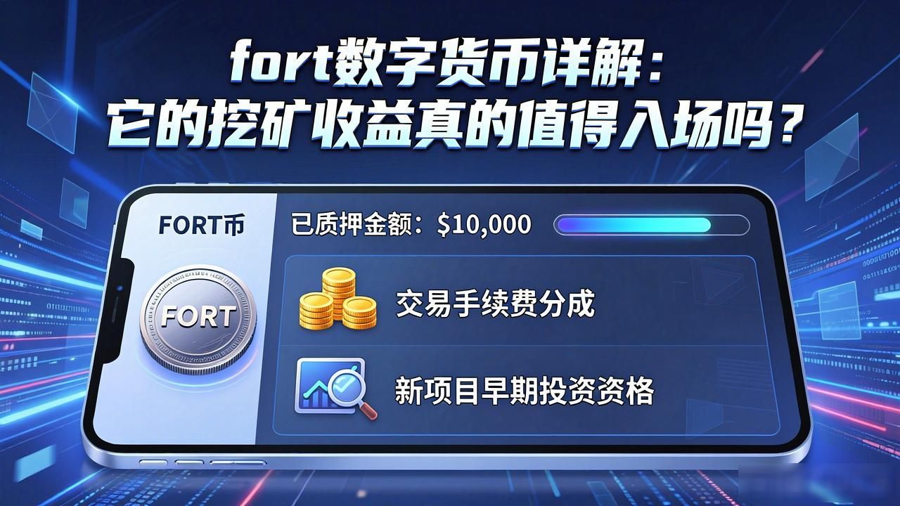 fort数字货币详解：它的挖矿收益真的值得入场吗？