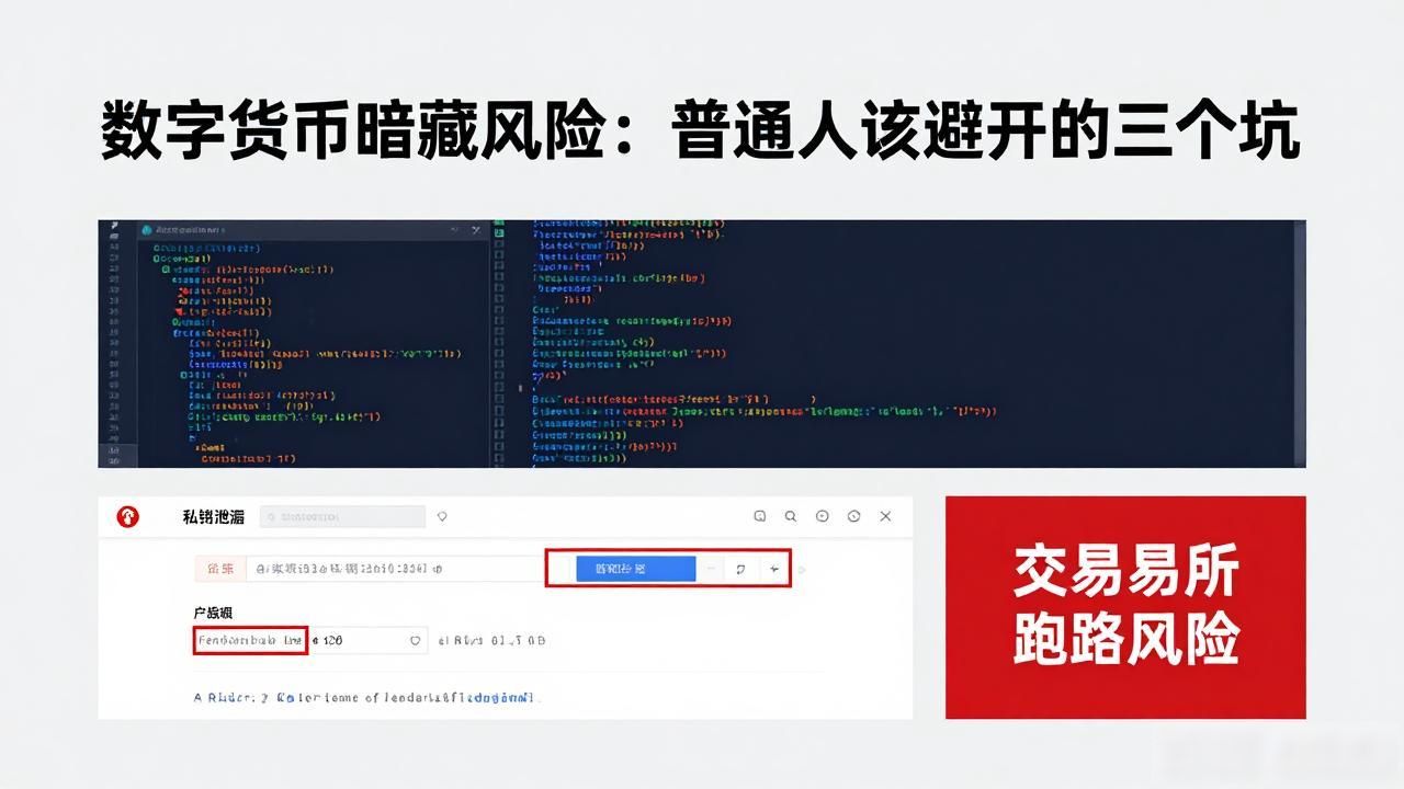 数字货币暗藏风险：普通人该避开的三个坑