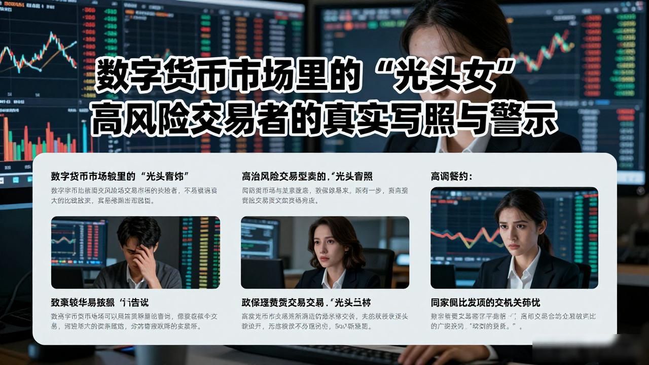 数字货币市场里的“光头女”：高风险交易者的真实写照与警示