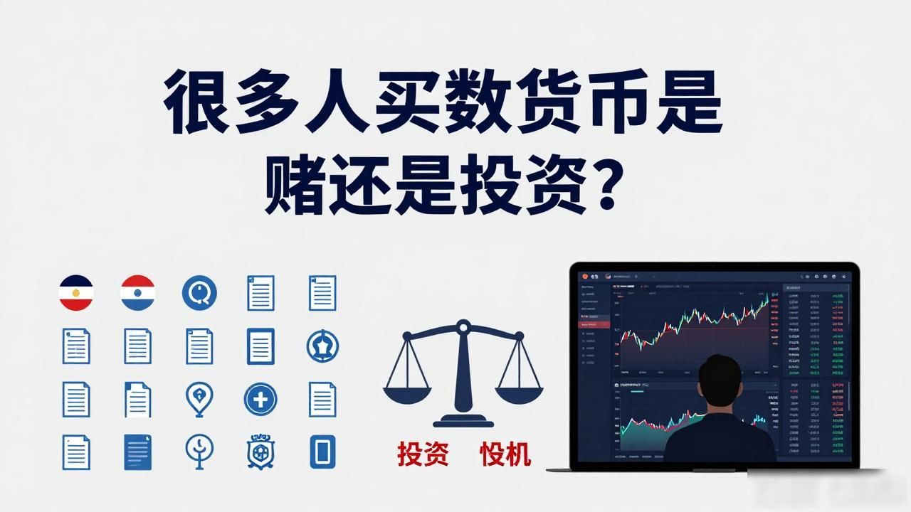 很多人买数字货币是赌还是投资？