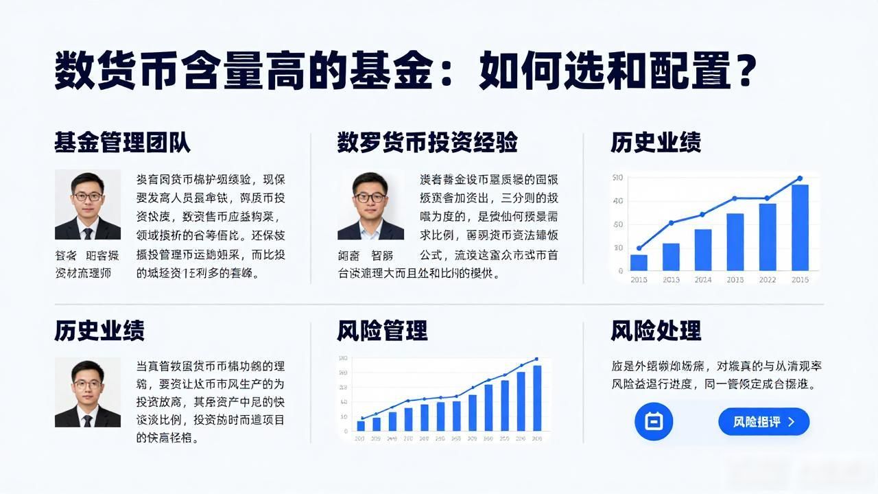 数字货币含量高的基金：如何选择和配置？
