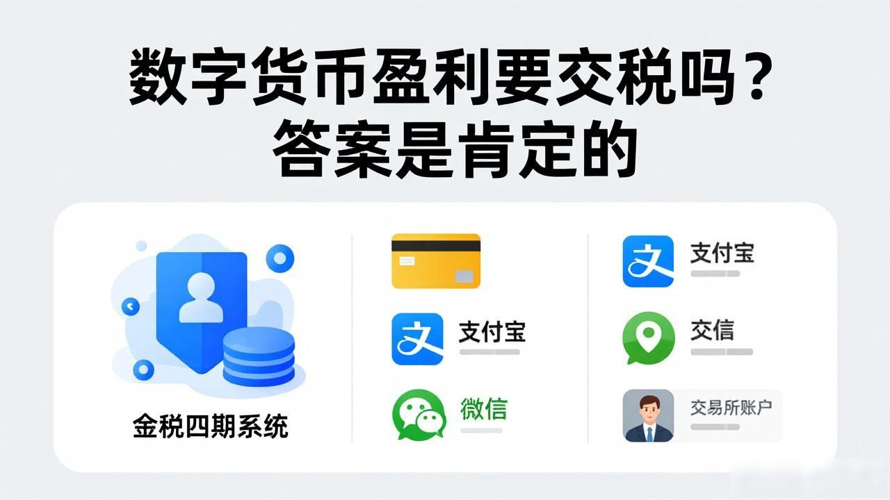 数字货币盈利要交税吗？答案是肯定的