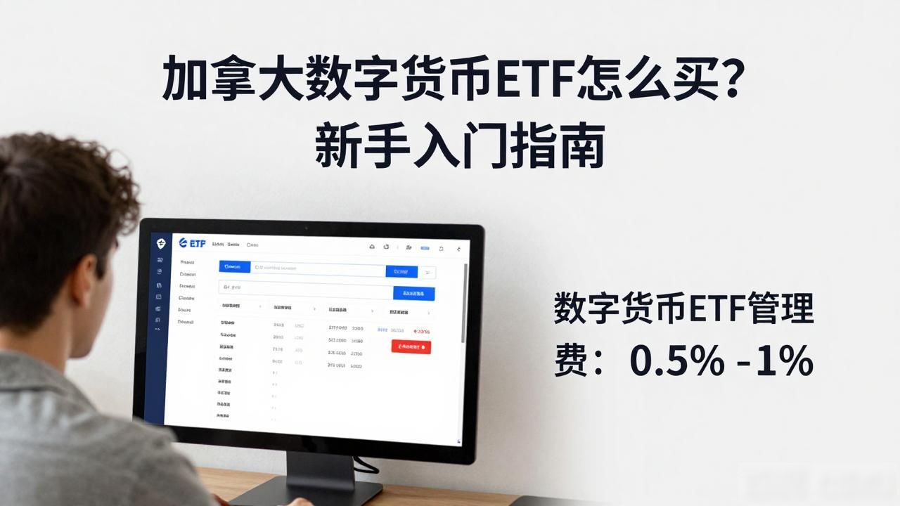 加拿大数字货币ETF怎么买？新手入门指南