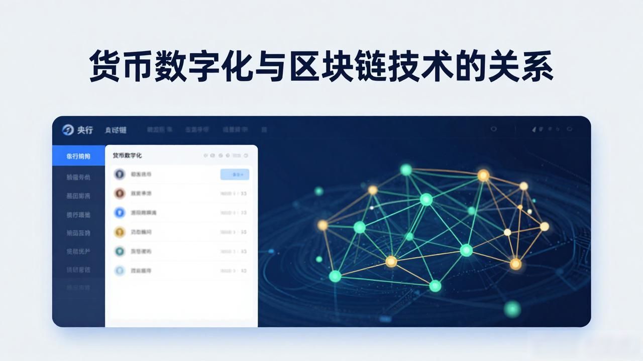 货币数字化与区块链技术的关系