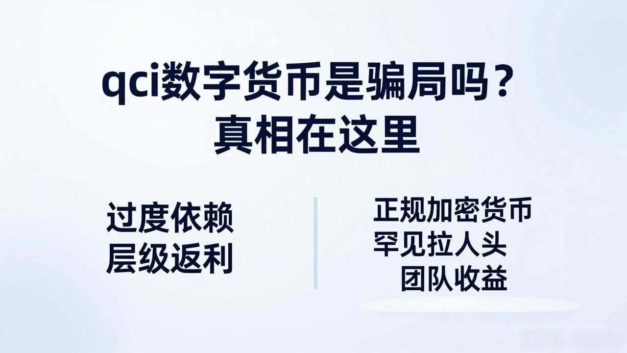 qci数字货币是骗局吗？真相在这里